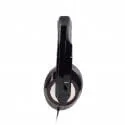 Gembird MHS-001 Casque circum-aural filaire noir brillant avec micro - vue 4