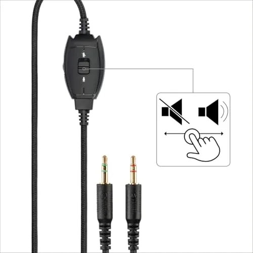 Hama HS-P300 PC Office Headset Filaire Stéréo Noir - vue 6