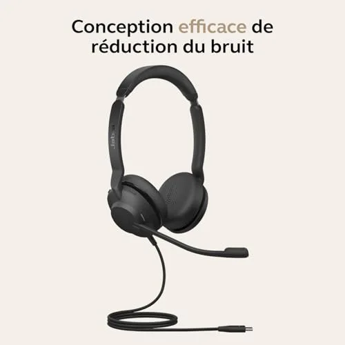 Jabra Evolve2 30 SE UC USB-C Noir - vue 3