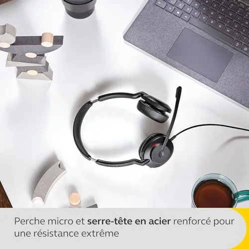 Jabra Evolve2 30 SE UC USB-C Noir - vue 8