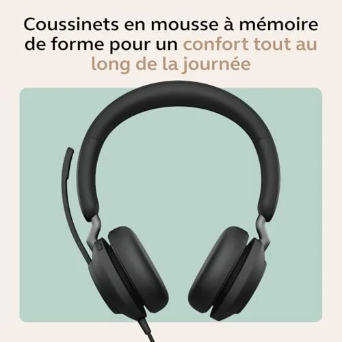 Jabra Evolve2 40 SE UC Filaire USB-C Stéréo - vue 6