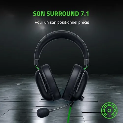 Razer BlackShark V2 X 7.1 Filaire Jack 3,5 mm - vue 7