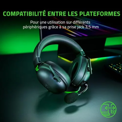Razer BlackShark V2 X 7.1 Filaire Jack 3,5 mm - vue 8