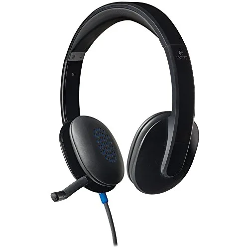 Logitech H540 Casque USB Filaire Noir Réduction de bruit micro