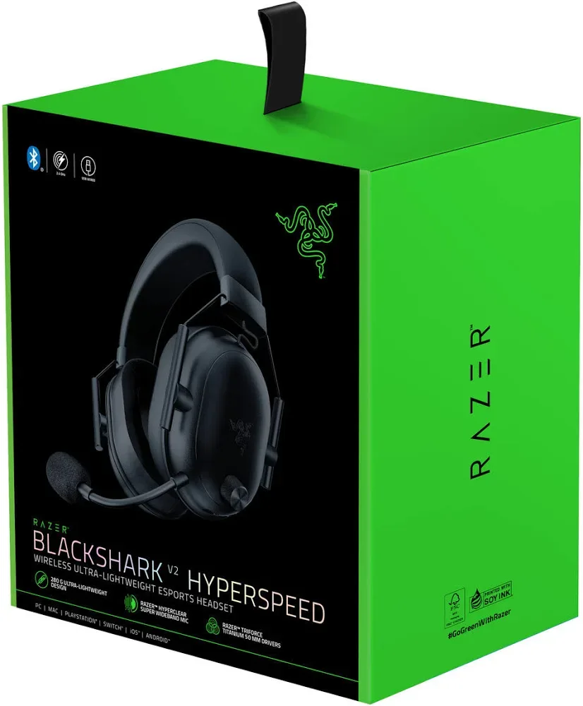 Razer BlackShark V2 HyperSpeed Noir - vue 5