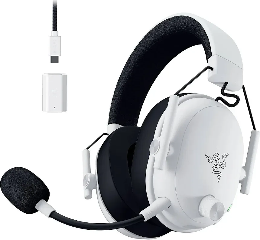 Razer BlackShark V3 Wireless Blanc - vue 2