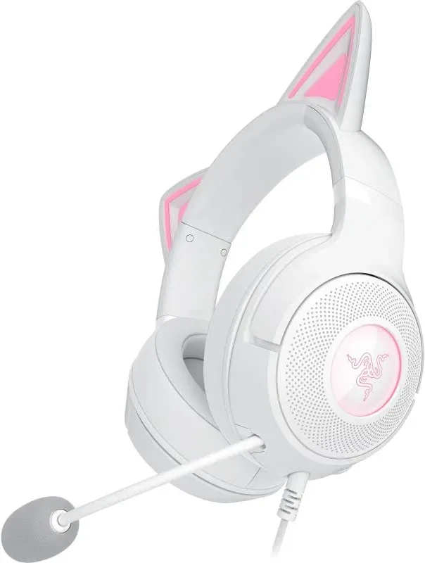 Razer Kraken Kitty V2 Blanc - vue 2