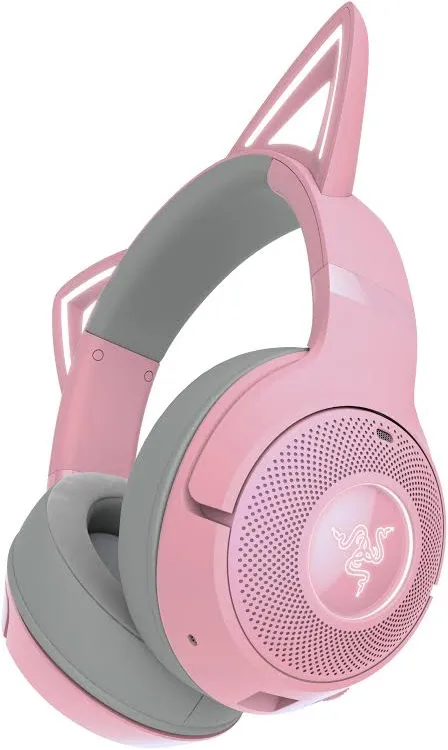 Razer Kraken Kitty V2 BT Rose - vue 3