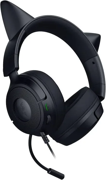Razer Kraken Kitty V3 X Black Noir - vue 2