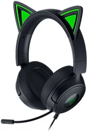Razer Kraken Kitty V3 X Black Noir - vue 1