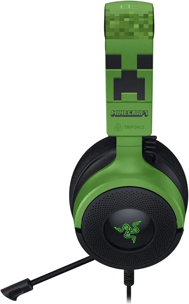 Razer Kraken V4 X Édition Minecraft Noir - vue 3