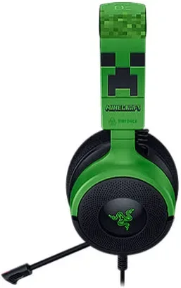 Razer Kraken V4 X Édition Minecraft Noir - vue 1