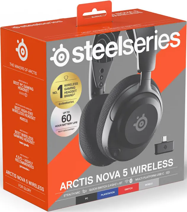 SteelSeries Arctis Nova 5 Noir - vue 5