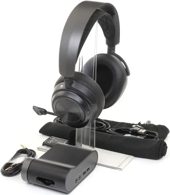 SteelSeries Arctis Nova Pro Wireless Noir - vue 4