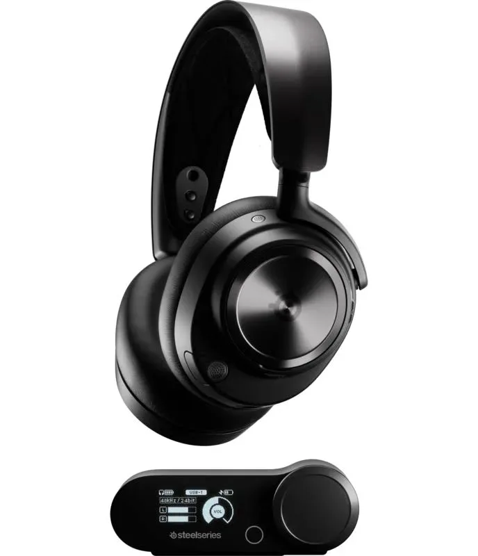 SteelSeries Arctis Nova Pro Wireless Noir - vue 1