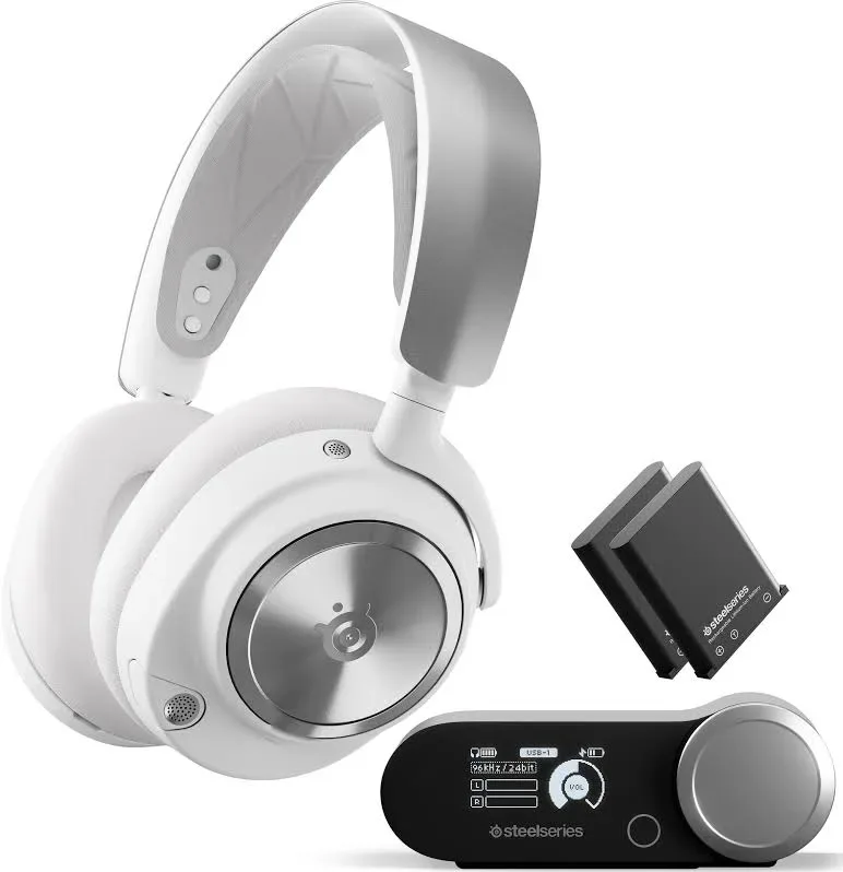 SteelSeries Arctis Nova Pro WL Blanc - vue 3