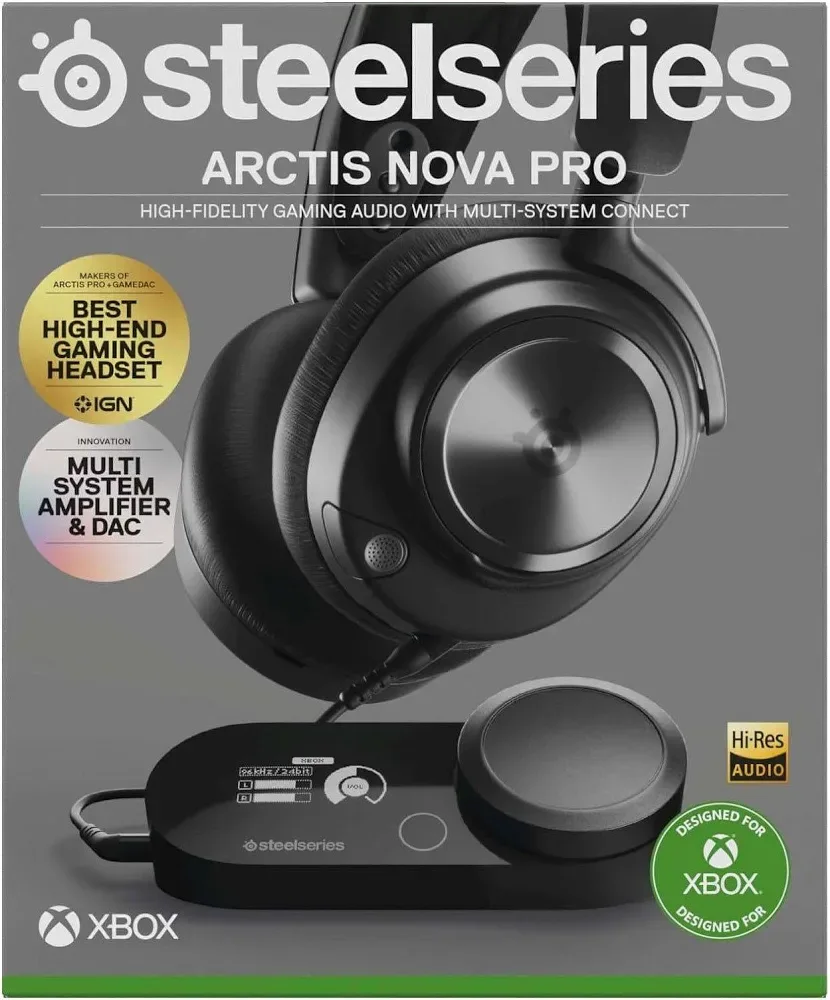 SteelSeries Arctis Nova Pro X Noir - vue 5
