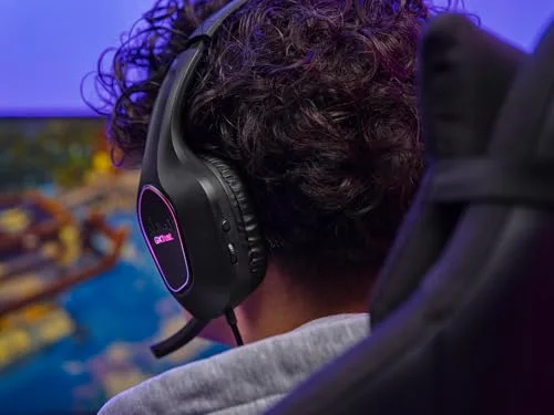 Trust GXT 419 Rayne Casque Gaming Léger LED 50mm - vue 7