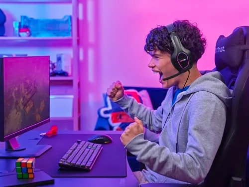 Trust GXT 419 Rayne Casque Gaming Léger LED 50mm - vue 8