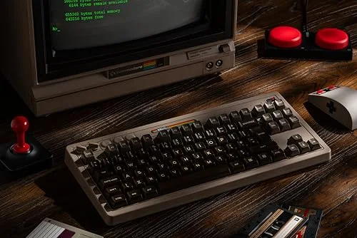 8BitDo Retro Mechanical Keyboard C64 Edition 87 touches - vue 2