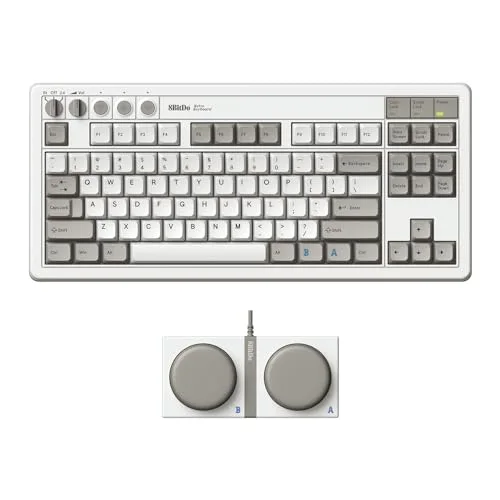 8BitDo Retro Mechanical M Edition Blanc