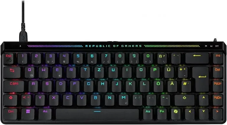 ASUS ROG Falchion Ace HFX Noir - vue 3