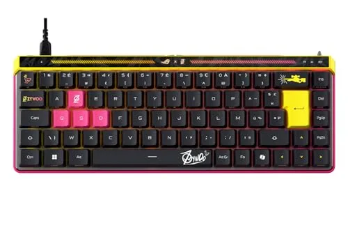 ASUS ROG Falchion ACE HFX ZywOo Edition 65% AZERTY switches magnétiques - vue 2