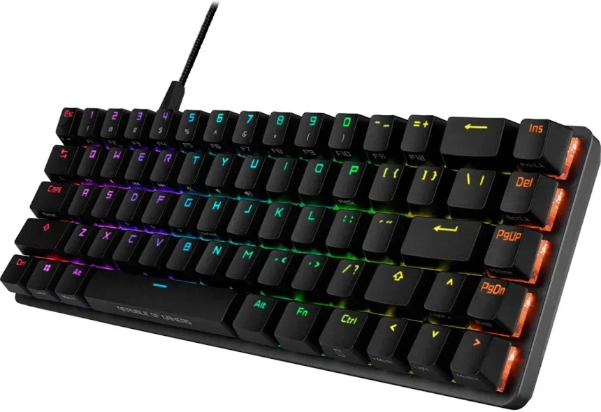 ASUS ROG Falchion ACE Noir - vue 3