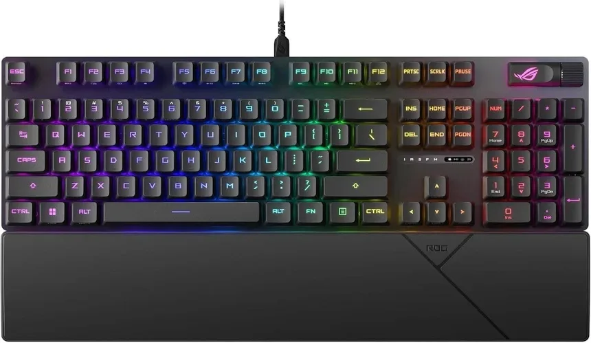 ASUS ROG Strix Scope II RX Noir - vue 2