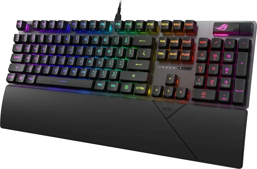 ASUS ROG Strix Scope II RX Noir - vue 1