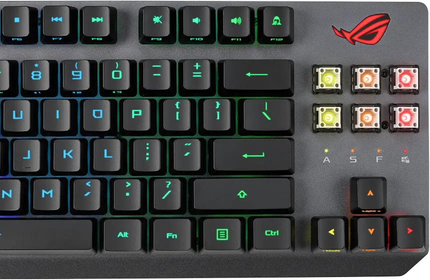 ASUS ROG Strix Scope RX TKL Wireless Deluxe - vue 5