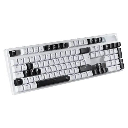 ONLAN CA-350 Yang W Clavier Mécanique Sans Fil Blanc AZERTY