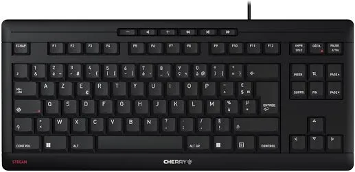 CHERRY Stream TKL Noir - vue 3