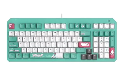 ASUS TUF Gaming K3 Gen II Hatsune Miku Edition RGB IP57 - vue 2