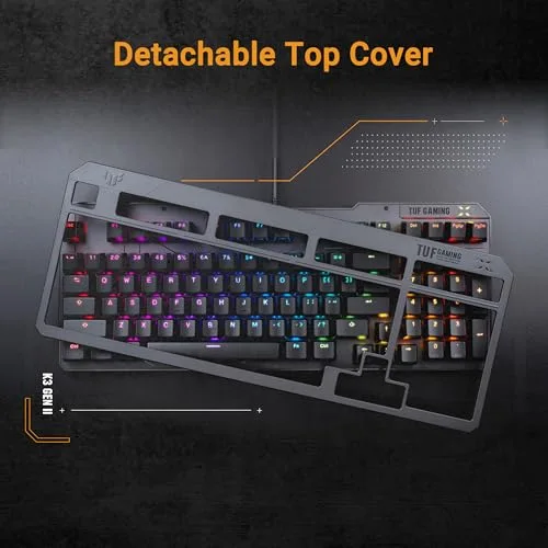 Asus TUF Gaming K3 Gen II RGB Opto-mécanique AZERTY - vue 6