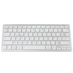 Bluestork Clavier Bluetooth Double Layout PC MAC Mini Noir