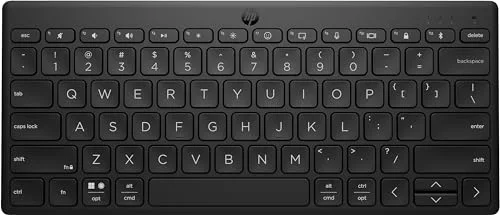 Clavier Bluetooth - HP - QWERTY - Multi-périphériques - Compact - Sans Fil - vue 7