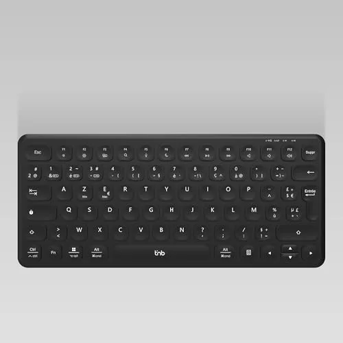 T'nB Clavier Bluetooth MINI AZERTY Rechargeable Ultra fin - vue 9