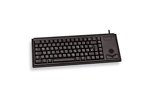 Cherry XS G84-5400 Trackball Keyboard AZERTY - vue 3