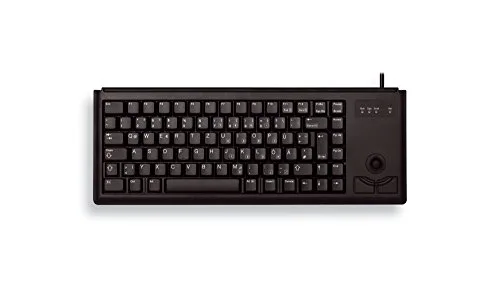 Cherry G84-4400 Clavier Compact PS/2 avec Trackball intégré