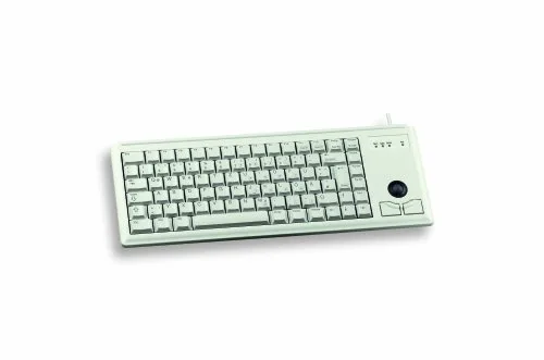 Cherry G84-4400 Clavier compact mécanique avec trackball intégré USB