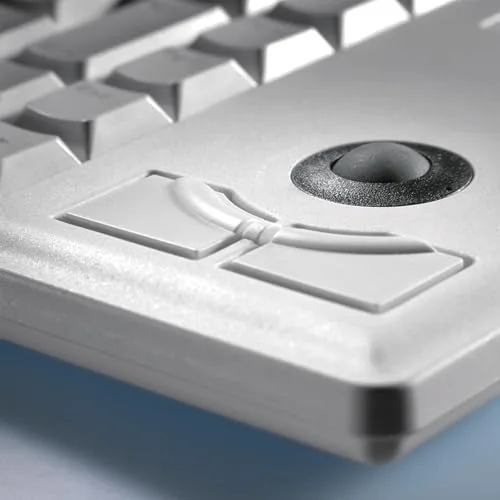 Cherry G84-4400 Clavier compact avec trackball intégré USB - vue 5