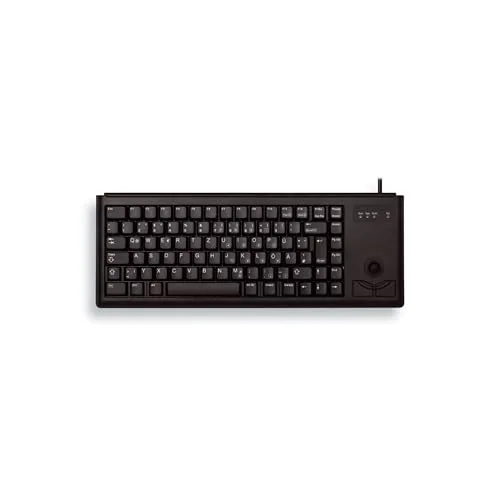 Cherry G84-4400 Clavier compact avec trackball intégré USB Noir - vue 2
