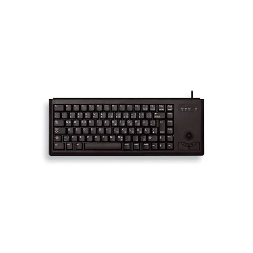 Cherry G84-4400 Clavier compact avec trackball intégré USB Noir - vue 4