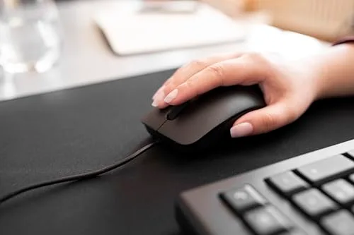 Cherry KC 1000 Noir AZERTY Membrane - vue 3