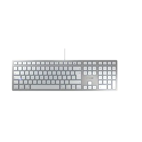 Cherry KC 6000 Slim for Mac USB AZERTY Argent