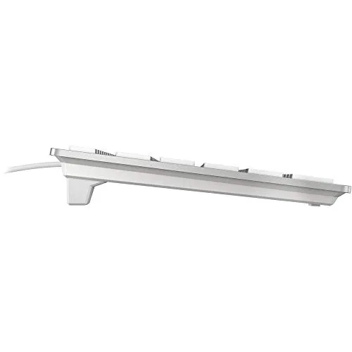 Cherry KC 6000 Slim for Mac USB AZERTY Argent - vue 4