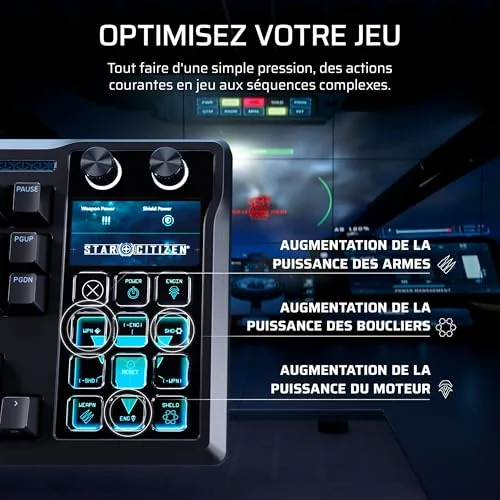 Corsair Galleon 100 SD AZERTY RGB MLX Pulse Filaire - vue 3