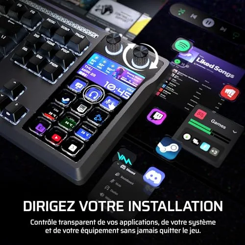 Corsair Galleon 100 SD AZERTY RGB MLX Pulse Filaire - vue 4