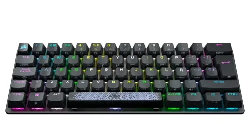 Corsair K70 RGB Pro Mini Wireless 60% Cherry MX Red RGB - vue 6